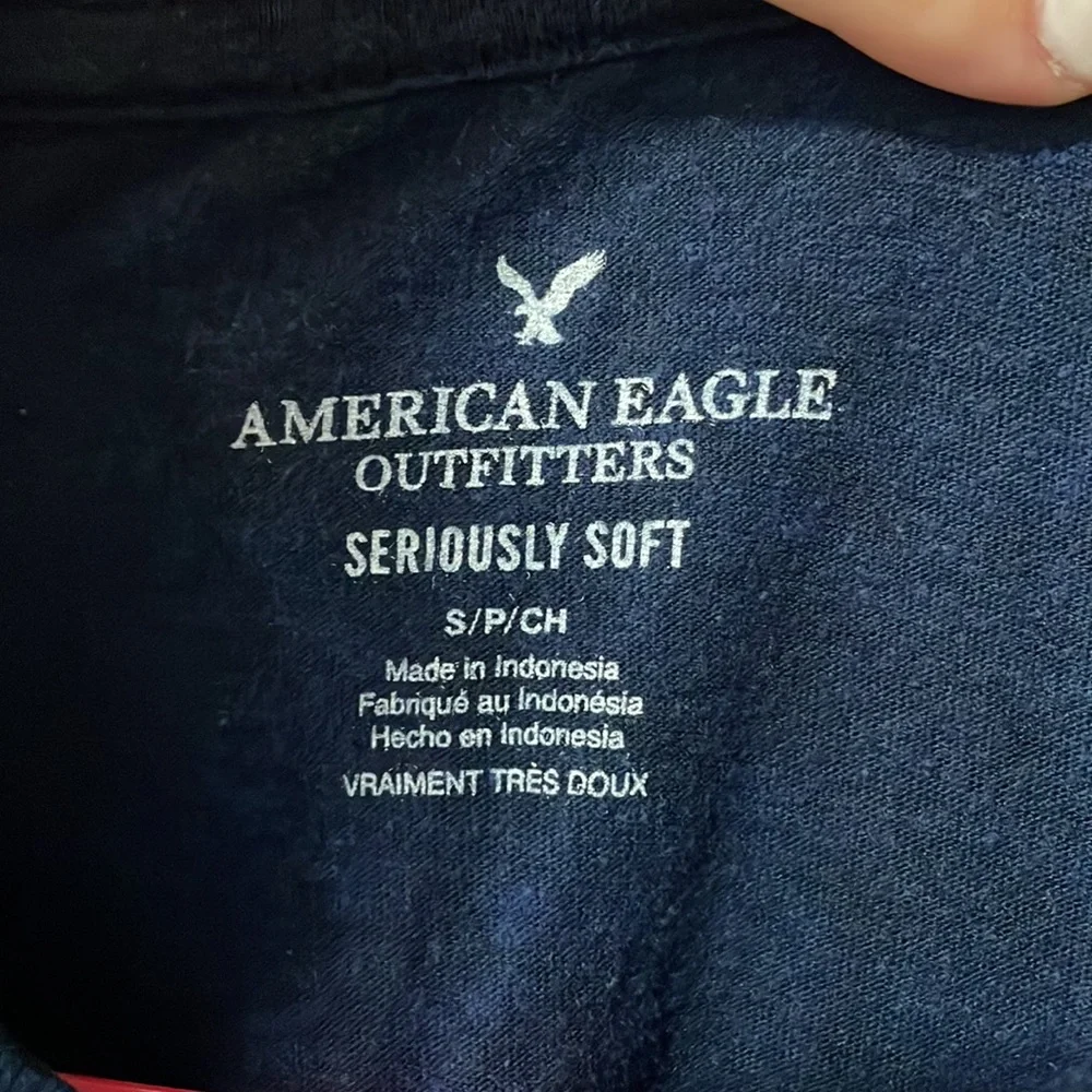 Mens American Eagle Logo Tee - Picture 3 of 4